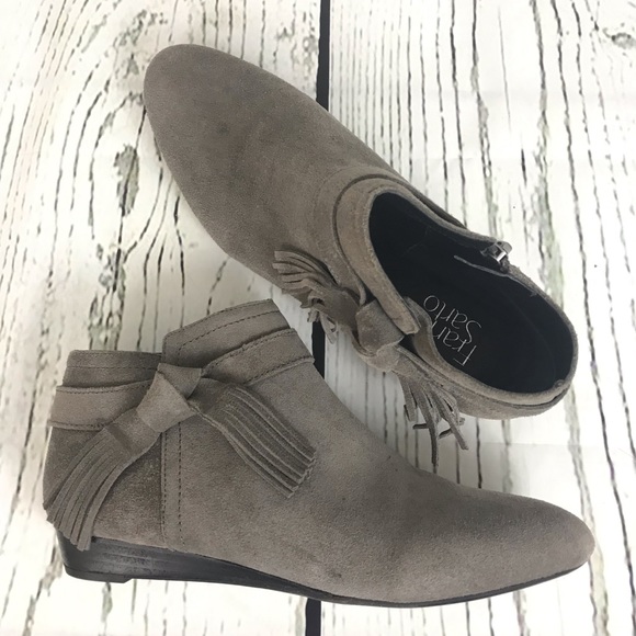 Franco Sarto Shoes - Franco Sarto Ankle Boots Bootie Zip Suede “Hanya”
